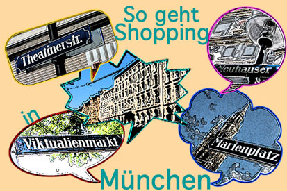 So geht Shopping in München richtig! Foto: Marikka-Laila Maisel