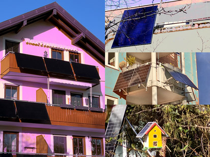 Welche Vorteile bieten Balkonkraftwerke? Fotos: Marikka-Laila Maisel
