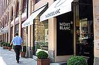 Maximilian Straße 14 - Mont Blanc Mode, Schreibaccessoires (Foto: Marikka-Laila Maisel)