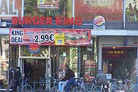 Einkaufsstraßen in München: Sonnenstraße 06 - Burger King  Foto: Martin Schmitz
