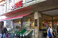 Einkaufsstraßen in München: Tal 13 - Rewe City Supermarkt Foto: Marikka-Laila Maisel