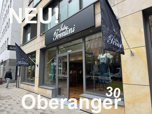 Der "Julia Trentini Store" eröffnete in München am Oberanger am 24.07.2025 Foto: Martin Schmitz