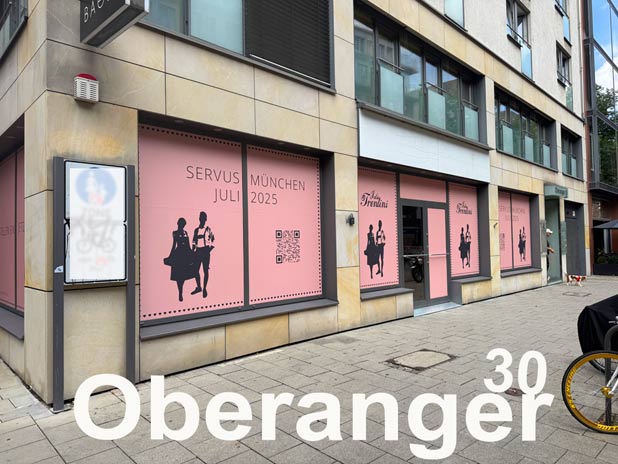 Ein "Julia Trentini Store" eröffnet in München am Oberanger, Juil 2025  Foto: Martin Schmitz