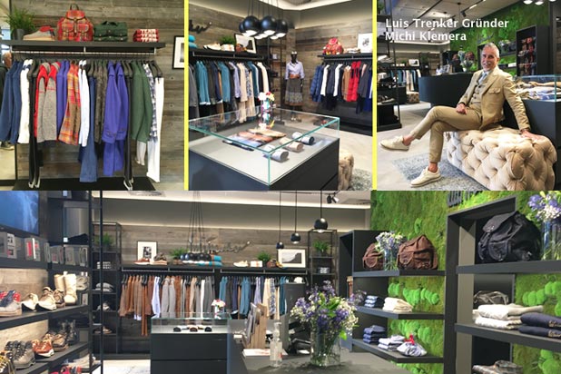 Ein "Luis Trenker" Store eröffnete in den Fünf Höfen am 25.08.2021 Foto: Marikka-Laila Maisel
