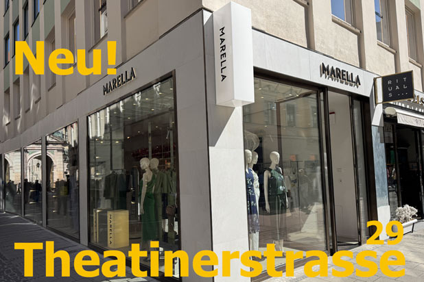 1. Münchner Marbella Shop eröffnete in der Theatinerstrasse, Ende April 2025 Foto: Martin Schmitz