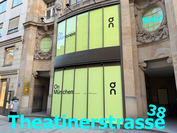 "On"! Das Schweizer Sneakerlabel er&ouml;ffnet eigenen Store in M&uuml;nchen - Theatinerstrasse Foto: Martin Schmitz
