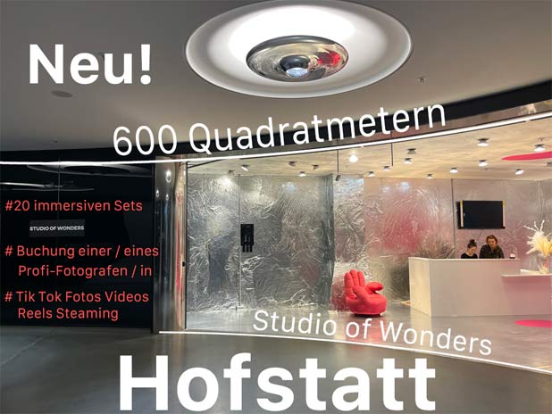 Ein "Studio of Wonders" eröffnete in der Hofstatt am 29.07.2023 Foto: Martin Schmitz